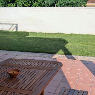 Jardín La Luna Gamberra con perros Jardín La Luna Gamberra ideal para perros