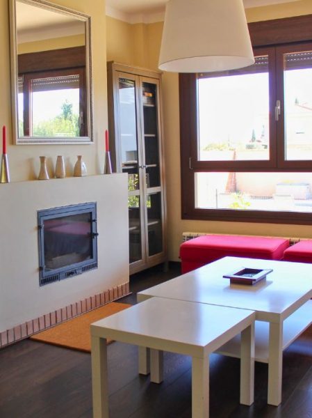 Salón - Casa rural con piscina y chimenea en Salamanca Salón - Casa rural con piscina y chimenea en Salamanca